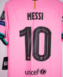 Barcelona 2020-21 Messi Player Issue Third Kit (XL)