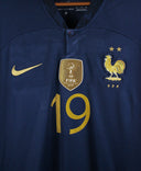 France 2022 Benzema Long Sleeve Home Kit (2XL)