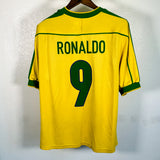 Brazil 1998 Ronaldo Home Kit (XL)