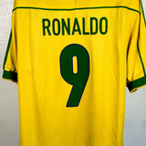 Brazil 1998 Ronaldo Home Kit (XL)