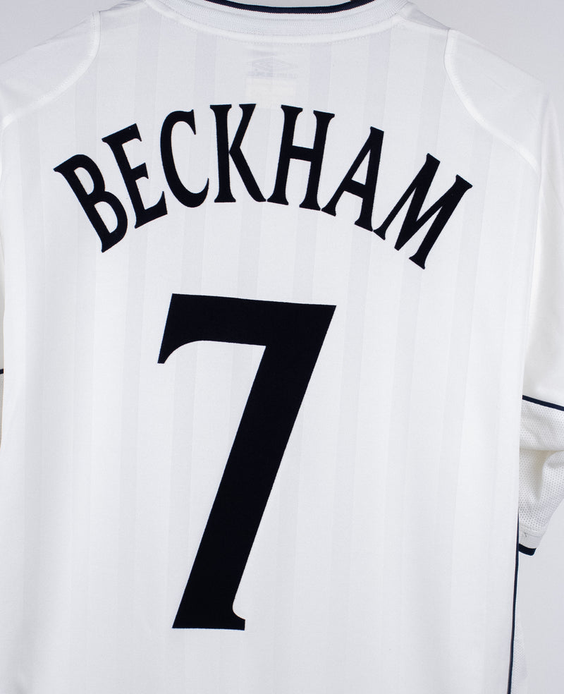 England 2002 Beckham Home Kit (XL)