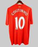 Liverpool 2015-16 Coutinho  Home Kit  (XL)