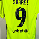 Barcelona 2014-15 Suarez Third Kit (S)