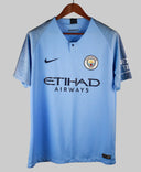 Manchester City 2018-19 Kun Aguero Home Kit (L)