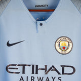 Manchester City 2018-19 Kun Aguero Home Kit (L)