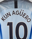Manchester City 2018-19 Kun Aguero Home Kit (L)