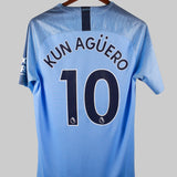 Manchester City 2018-19 Kun Aguero Home Kit (L)