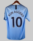 Manchester City 2018-19 Kun Aguero Home Kit (L)