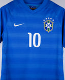 Brazil 2014 Neymar Jr Away Kit (M)