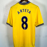 Arsenal 2013-14 Arteta Away Kit (XL)