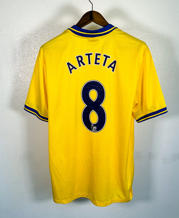 Arsenal 2013-14 Arteta Away Kit (XL)