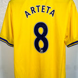 Arsenal 2013-14 Arteta Away Kit (XL)