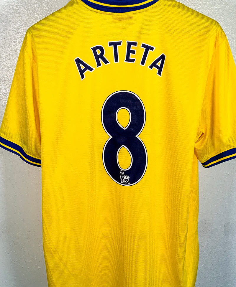 Arsenal 2013-14 Arteta Away Kit (XL)