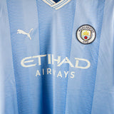 Manchester City 2023-24 Haaland Home Kit  (XL)
