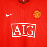 Manchester United 2007-08 Ronaldo Home Kit (2XL)