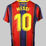 Barcelona 2020-21 Messi Home Kit (S)