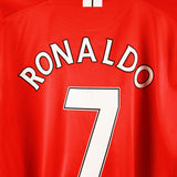 Manchester United 2007-08 Ronaldo Home Kit (2XL)