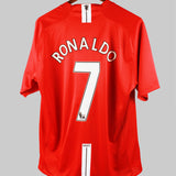 Manchester United 2007-08 Ronaldo Home Kit (2XL)