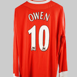 Liverpool 2002-03 Owen Long Sleeve Home Kit  (XL)