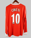 Liverpool 2002-03 Owen Long Sleeve Home Kit  (XL)