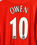 Liverpool 2002-03 Owen Long Sleeve Home Kit  (XL)