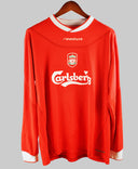 Liverpool 2002-03 Owen Long Sleeve Home Kit  (XL)