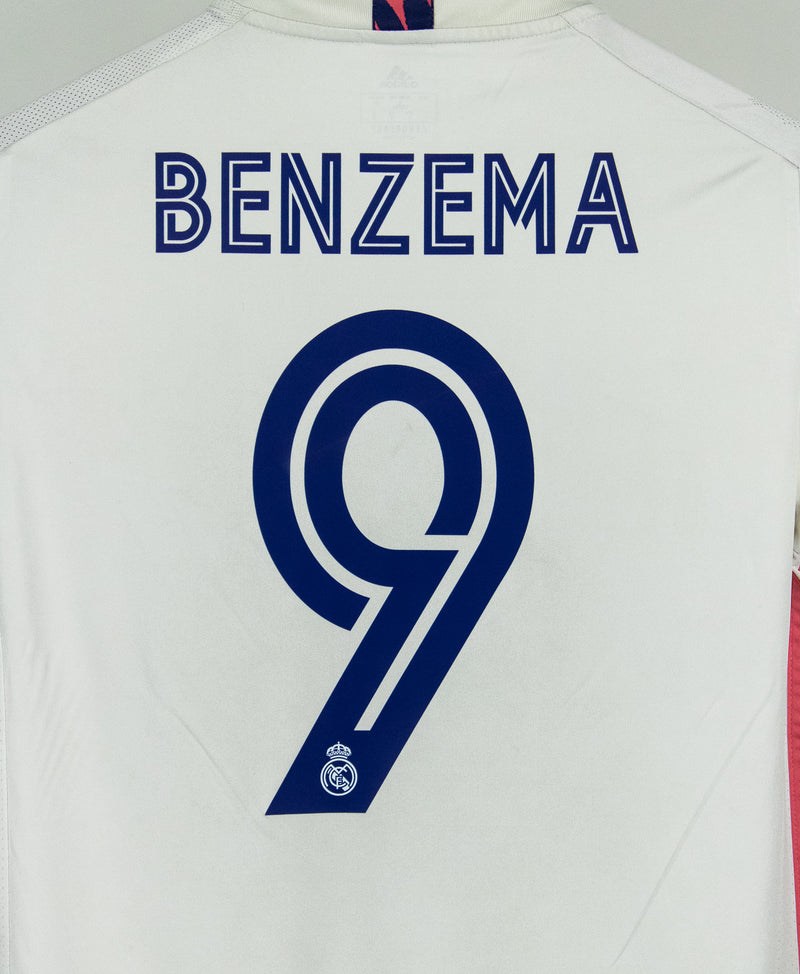 Real Madrid 2020-21 Benzema Home Kit (L)