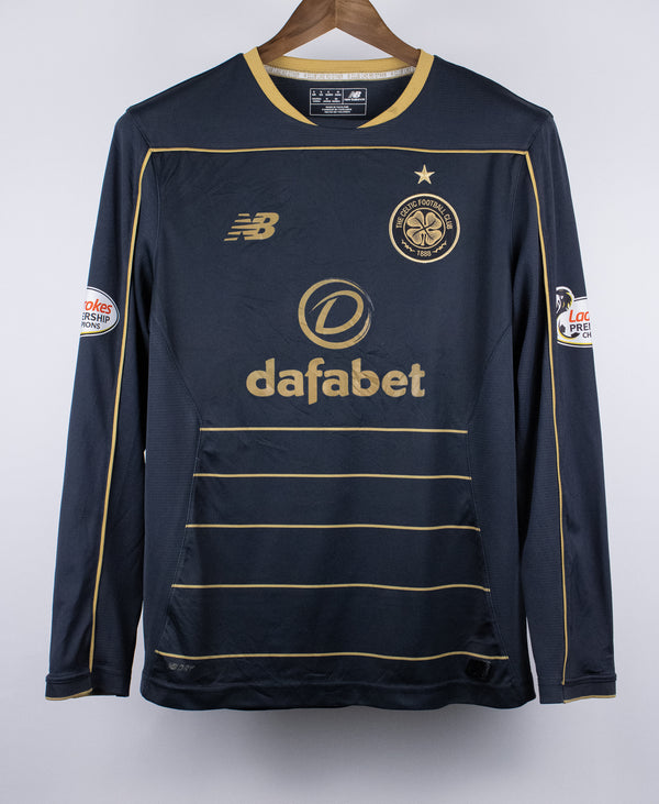 Celtic 2016-17 Tierney Long Sleeve Away Kit (S)