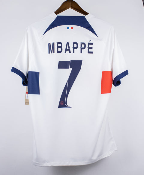 PSG 2023-24 Mbappe Away Kit W/ Tags (L)