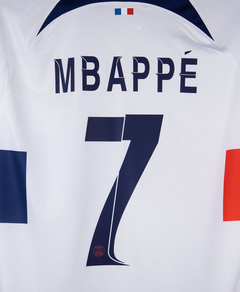 PSG 2023-24 Mbappe Away Kit W/ Tags (XL)