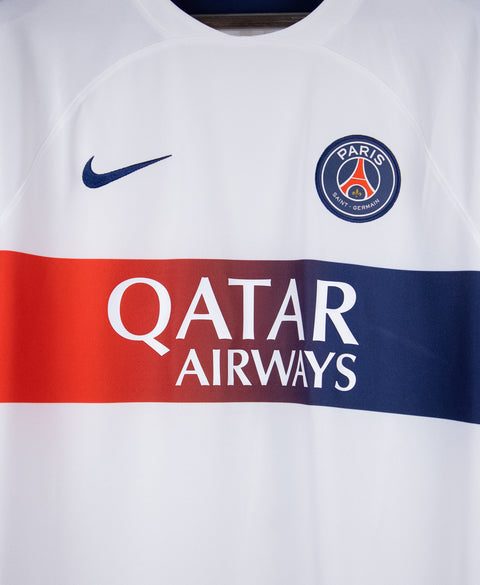 PSG 2023-24 Mbappe Away Kit W/ Tags (XL)