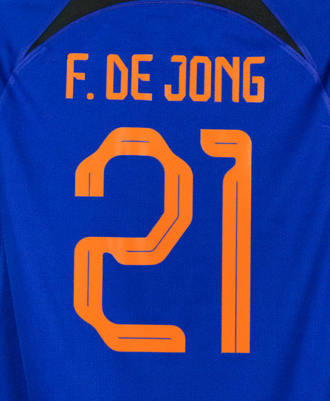 Netherlands 2022 F. De Jong Away Kit W/ Tags (M)