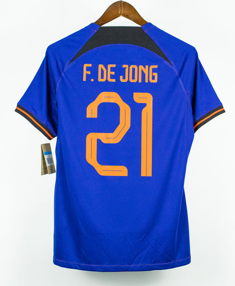 Netherlands 2022 F. De Jong Away Kit W/ Tags (M)