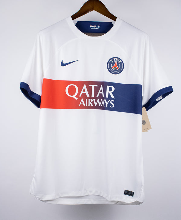 PSG 2023-24 Mbappe Away Kit W/ Tags (L)