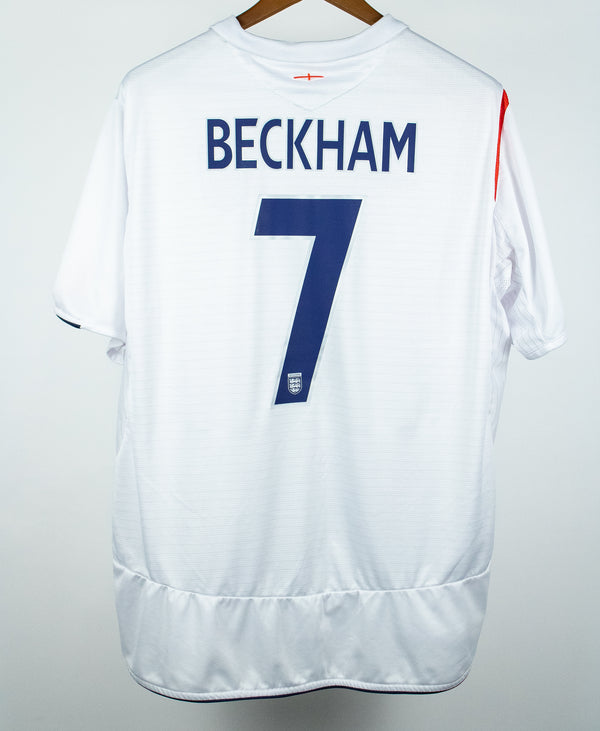 England 2006 Beckham Home Kit (2XL)