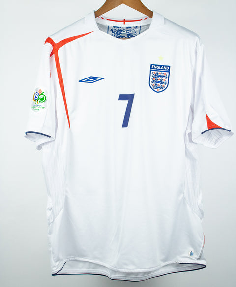 England 2006 Beckham Home Kit (2XL)