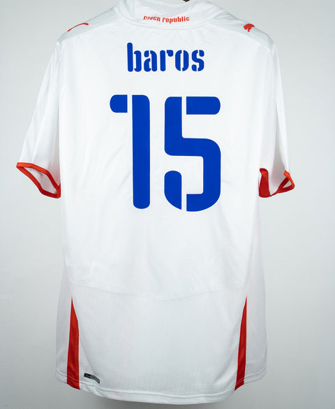 Czech Republic 2008 Baros Player Issue Away Kit W/ Tags (XL)