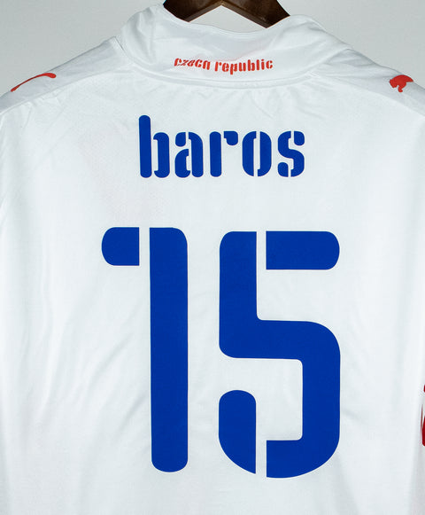 Czech Republic 2008 Baros Player Issue Away Kit W/ Tags (XL)