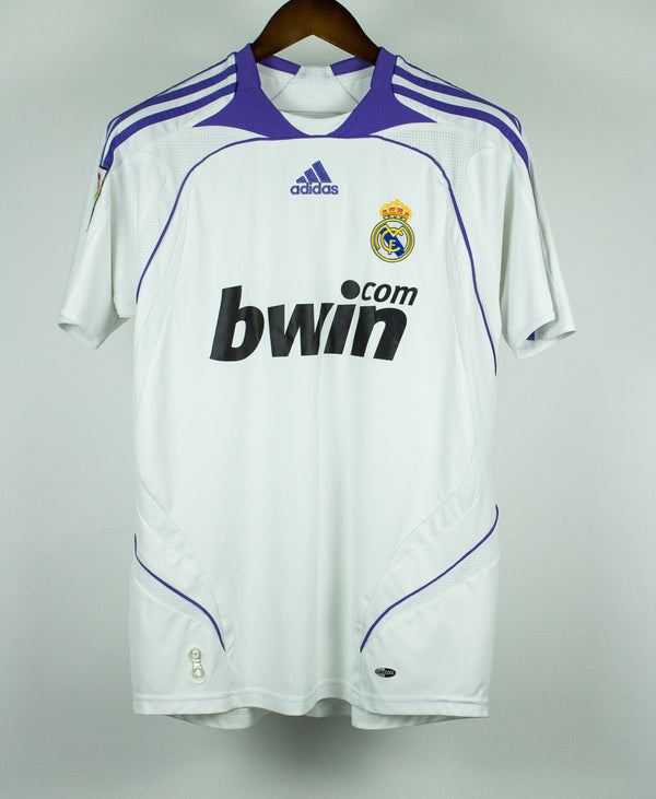 Real Madrid 2007-08 V. Nistelrooy Home Kit (YXL)