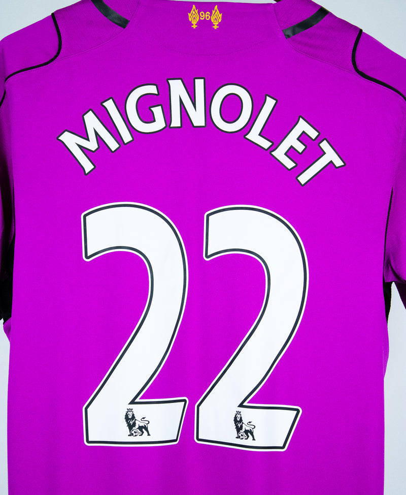 Liverpool 2014-15 Mignolet Goalkeeper Kit (L)