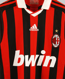 AC Milan 2009-10 Beckham Home Kit (S)