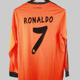 Real Madrid 2013-14 Ronaldo Long Sleeve Third Kit (L)