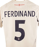 England 2008 Ferdinand Home Kit (YXL)