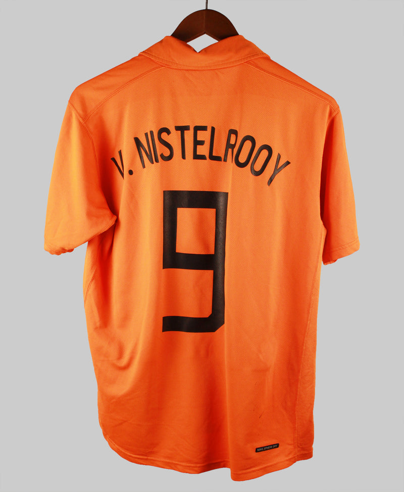 Netherlands 2006-07 V. Nistelrooy Home Kit (L)