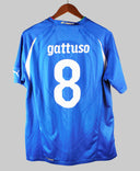 Italy 2009-10 Gattuso Home Kit (M)