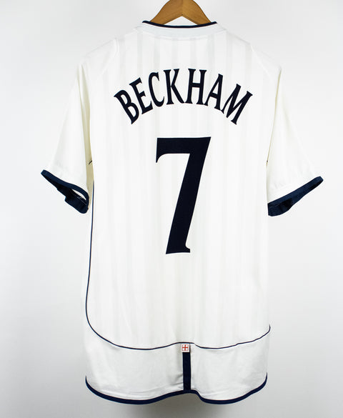 England 2002 Beckham Home Kit (XL)