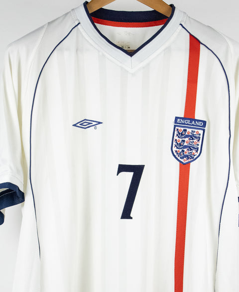 England 2002 Beckham Home Kit (XL)