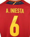 Spain 2012 A. Iniesta Home Kit W/ Tags (S )