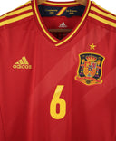 Spain 2012 A. Iniesta Home Kit W/ Tags (S )