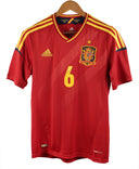 Spain 2012 A. Iniesta Home Kit W/ Tags (S )